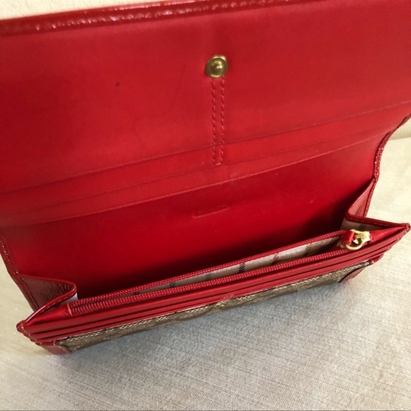 Coach Signature Wallet: Blood Orange - Picture 3 of 5